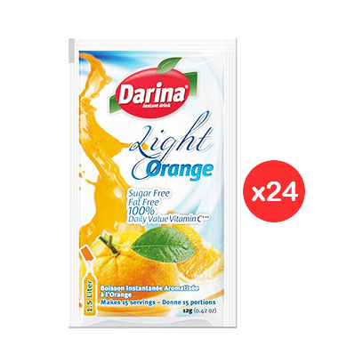 Darina Instant Powder Drink Orange Light 12GR X24