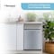 Bompani 64L Gross Capacity Single Door Refrigerators Silver 64 Ltrs Defrost Recessed Handle R600A Inside Condenser BR64SLVR - 1 Year Full &amp; 5 Year Compressor Warranty - Silver