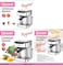 Dessini Espresso Maker 4040 20Bar 1000W Silver/Black/Clear