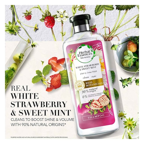 Herbal Essences White Strawberry And Mint Shampoo 400ml + Conditioner 400ml