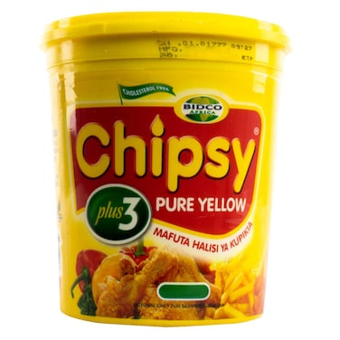 Bidco Chipsy Pure Yellow Vegetable Cooking Fat 500g