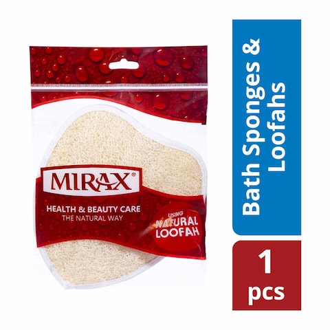 Mirax Heart Shaped Loofah - Large