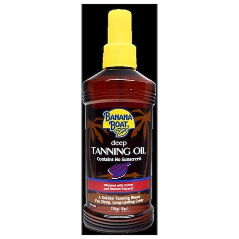 Buy Banana Boat Deep Taning Oil - 236 ml in Egypt