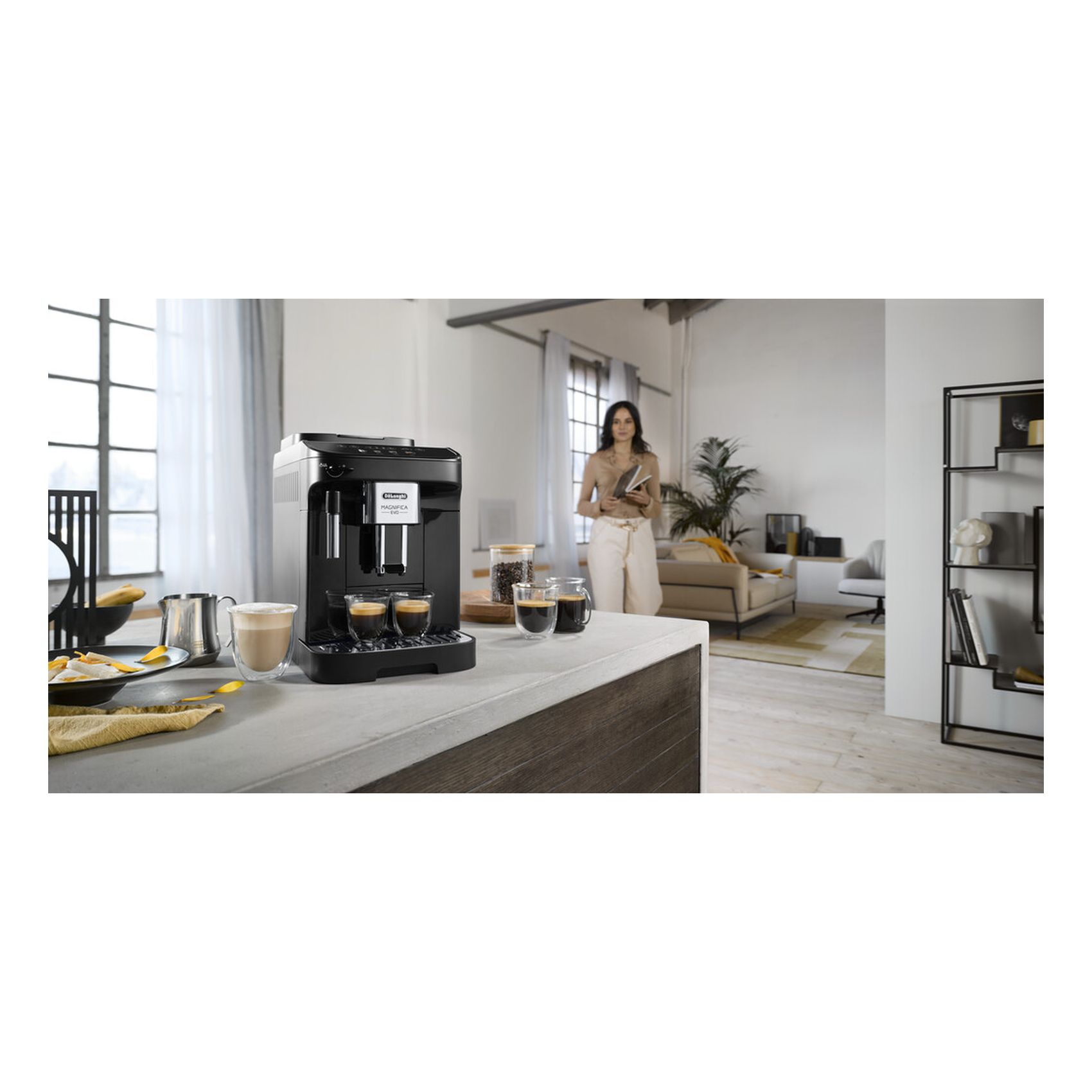 De&#39;Longhi Magnifica Evo Automatic Coffee Maker ECAM290.21.B Black 1450W