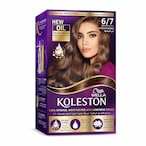 Buy Wella Koleston Hair Colour Kit 6/7 Chocolate Brown 142ml in Saudi Arabia