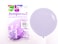 Sempertex 36''Round Balloon, Latex Balloons, Pastel Matte Lillac, 2 Pcs, 91.5cm