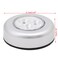 Generic-5Pcs 3 LED Touching Push On/Off Night Light Bedroom Bedstand Cabinet Self-Stick On Click Operated Lights