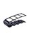 Generic Storage Holder Desktop Rack Black