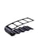 Storage Holder Desktop Rack أسود