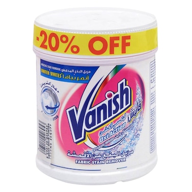 Vanish Oxi Action Crystal White Fabric Stain Remover 500g 20% Off