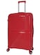 Morano Hard-Side Luggage Set For Unisex Polypropylene Lightweight 4 Double Wheeled Suitcase With Built-In TSA Type Lock (Set Of 3 Pcs, Red)