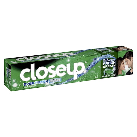 Close Up Deep Action Toothpaste - Menthol - 50 Ml