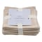 LA Collection 550 GSM Cotton Face Towels Light Beige 30x30cm 4 PCS