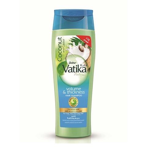 Vatika Naturals Volume and Thickness Shampoo for Thin Hair - 360ml