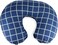 Kidz Klub Harry Check Nursing Pillow - 100% Cotton Printed Kids Design - Nursing Support For Breastfeeding, Bottle Feeding, And Bonding - Size: 60 x 58 x 15cm