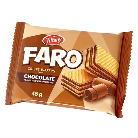 Tiffany Faro Chocolate Wafer 45g