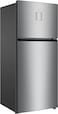 TCL 550 Liters Double Door Top Mount Refrigerator, Total No Frost Fridge &amp; Freezer With LED Display And Touch Control, Interior LED Light &amp; Large Crisper Drawer With Humidity Control, Inox, P550TMN