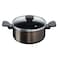 Tefal Easy Cook And Clean Stewpot With Lid B5544402 Black 20cm