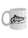 muGGyz There's No Crying In Fishing Just A Lot Of Swearing Coffee Mug White/Black 11Ounce