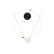 Aiwanto Necklace With White Heart Pendant Neck Chain Simple Necklace Best Gift Womens Girls Necklace