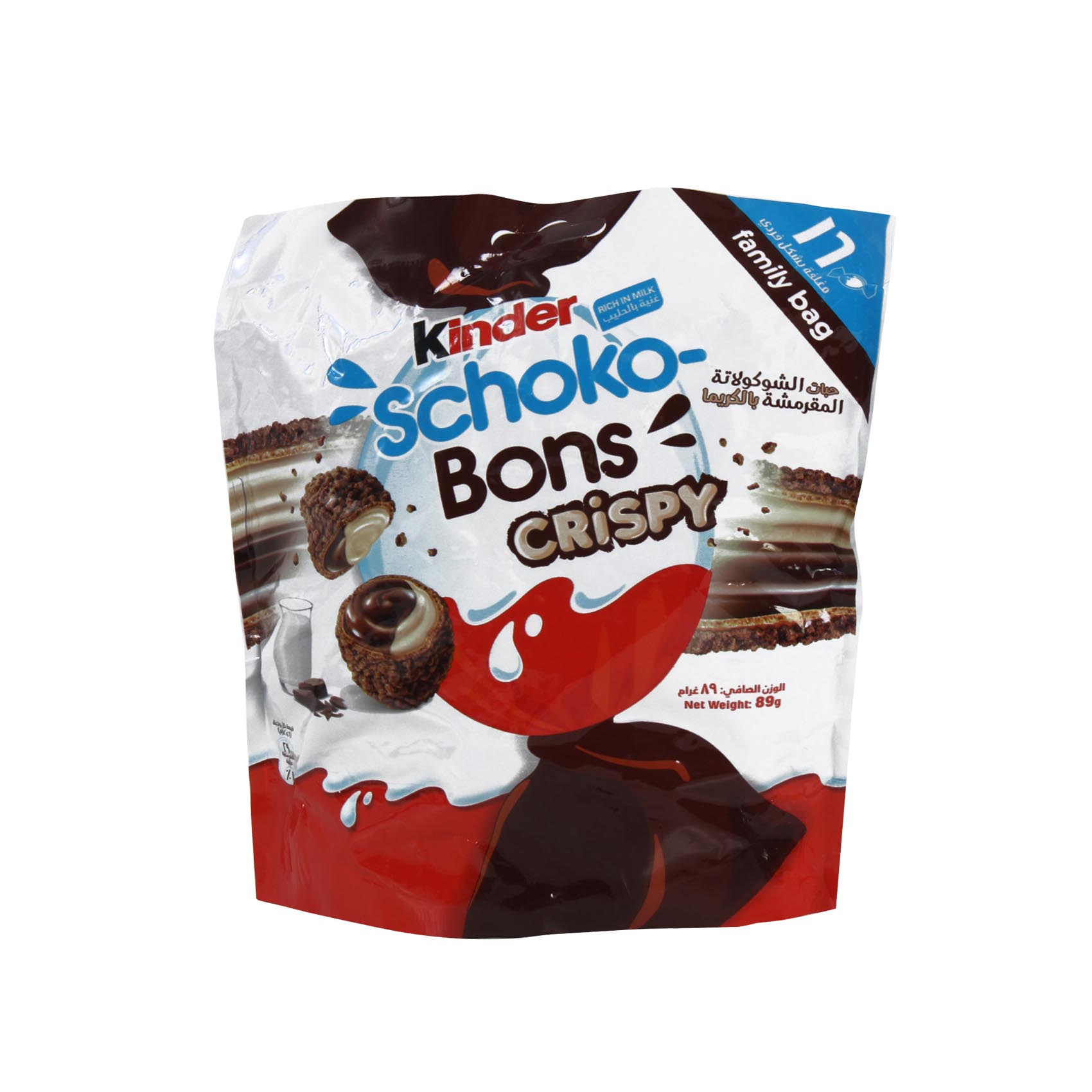 Kinder Schoko Bons Crispy T16, 89g