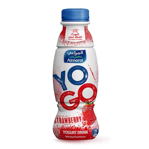 Buy Almarai You Go Strawberry Yogurt Drink - 220 ml in Egypt