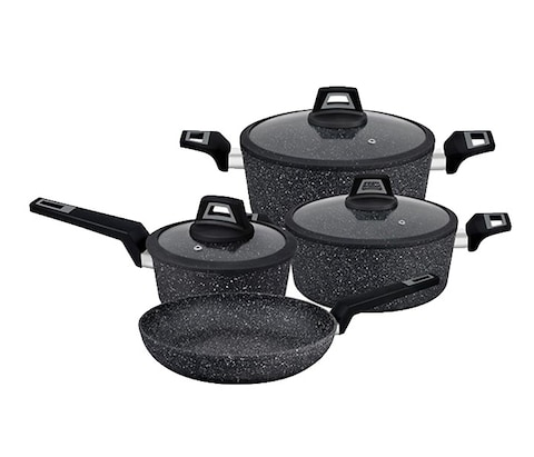 ROYALFORD GRNT COOKWARE SET 7PC