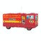 RED FIRE TRUCK 3D PINATA