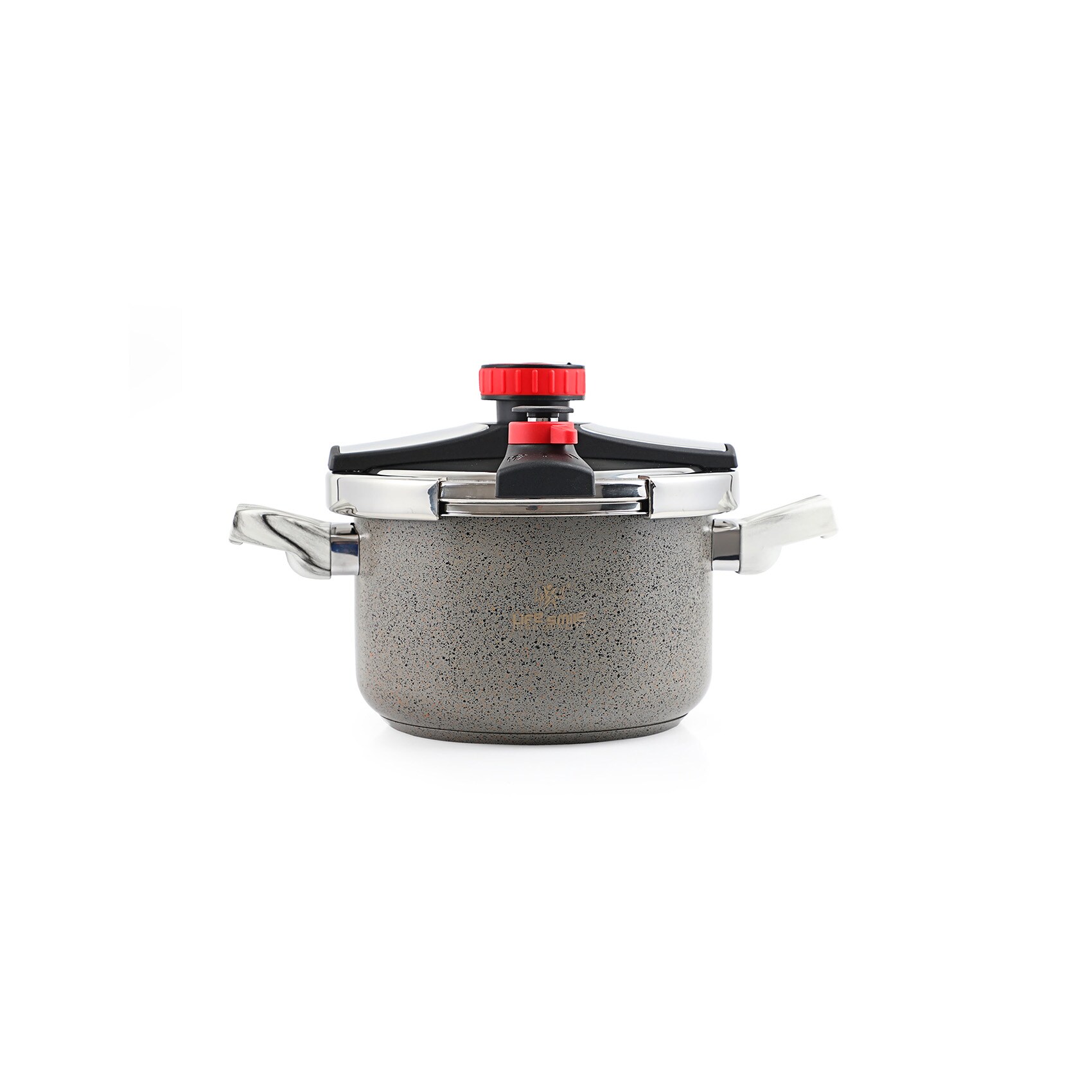 Buy Life Smile Pressure Cooker 8 Litre Stainless Steel / Granite ...
