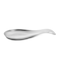 Cuisine Art Stainless Steel Spoon Rest Kitchen Tableware Spatula Holder Soup Spoon Rest Utensil Cutlery Stand Shiny Silver