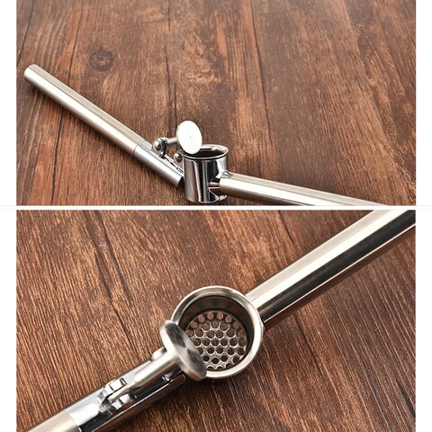 DEO KING Multifunctional Zinc Alloy Garlic Press