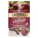 Buy Twinings Infuso Cherry and Cinnamon Tea Bags 20 Count in Kuwait