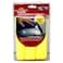 Smart Car Microfiber Cloth Yellow Pack of 3
