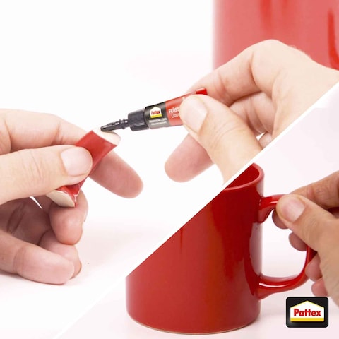 Pattex Liquid Super Glue Clear 1g Pack of 3