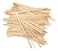 Party Time 200-Pieces Disposable Wooden Coffee Stirrer Blender Tea Drink Milkshake Stirrer - Eco Friendly Biodegradable Compostable - Party Supplies