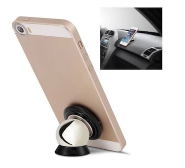 حامل جوال للسيارة قابل للدوران 360 درجة من يونيفرسال