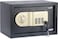 Electronic Digital Safe Box with Key and Pin Code Lock (20x31x20cm) Black