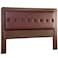 King Koil New York 6 Head Board KKNY06TKR6 Teak Red 180cm