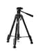 Benro Lightweight Flexible Adjustable Aluminum Tripod, Black