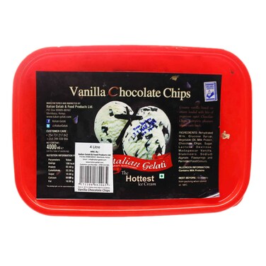 ITALIAN GELATI VAN/CHOC CHIPS ICE4L