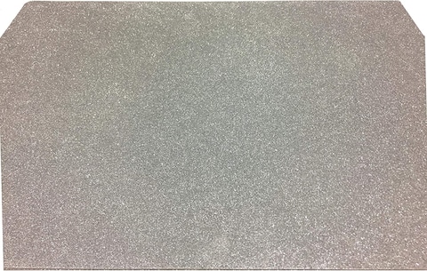 Generic Glitter Foam Sheet 50X70cm : Silver Color