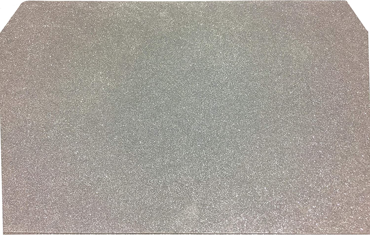 Generic Glitter Foam Sheet 50X70cm : Silver Color