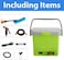 Portable High Pressure Car Washer Kit 18L Green