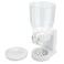Home White Cereal Dispenser Dry Food countertop Kitchen Tools Storage Container, Dry Food Dispenser