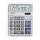 Casio DC-12M Shop Calculator Silver
