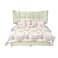 In House Milano Velvet Bed Frame - Single - 200x100 cm - Ivory