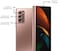 Samsung Galaxy Z Fold3 5G Dual SIM and eSIM Smartphone, 256GB, 12GB RAM, Mystic Bronze - UAE / TRA Version