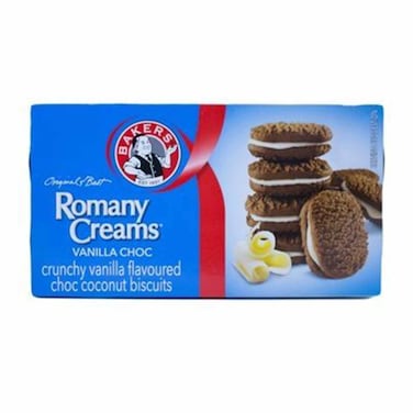 Bakers Original Romany Creams Vanilla And White Chocolate Biscuits 200g