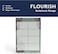 Collins Flourish A4 Weekly Deskpad - To Do List and Task Tracker notepad - 60 sheets