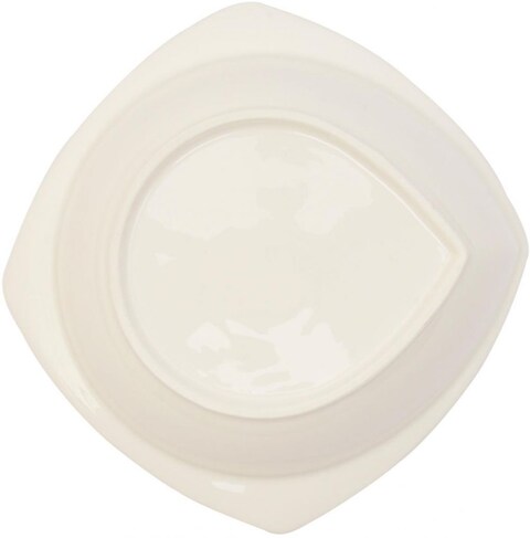 Shallow Bone China Nevel Bowl, White, 5.5 inches, JX52-B002-02, 6 Pcs Set